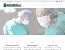 Tablet Screenshot of emergencysolutions.it